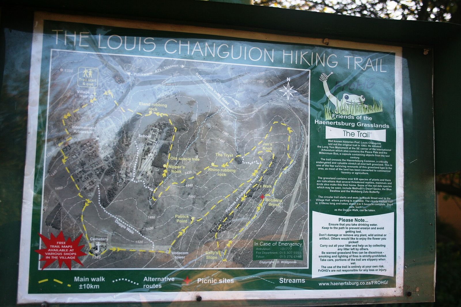 The Louis Changuion Hiking Trail